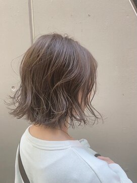 オースティン 調布アミックス(AUSTIN) 大人かわいい前髪セシルカットココアブラウンフリンジウェーブ