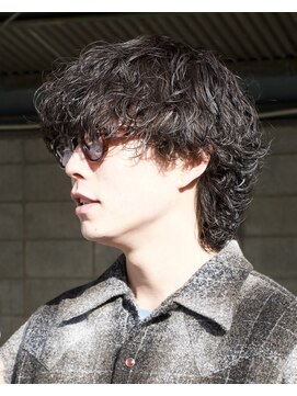 ゴールド 京都(GOALD) 波巻きパーマ　波巻きスパイラル　メンズパーマ　ツーブロ