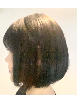 アナログノイ(analog noi) 大人水平ツヤかわいいボブ