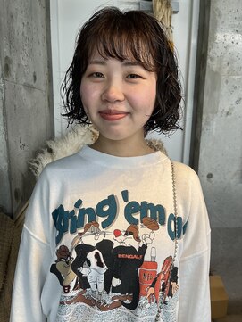 シック(sick) ボブパーマ【福岡/ショート・ボブ×パーマ】