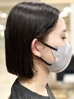 ヘアークリアー 春日部&nbsp;大人可愛い切りっぱなしボブ/お手入れが楽/春日部/30代40代50代