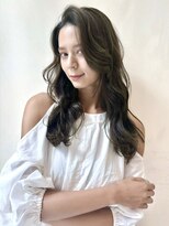 オリーブグレー/顔周りレイヤー