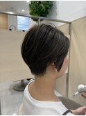 透明感大人ショート×シークレットハイライト
