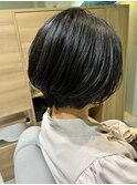 似合わせショートデザインカット