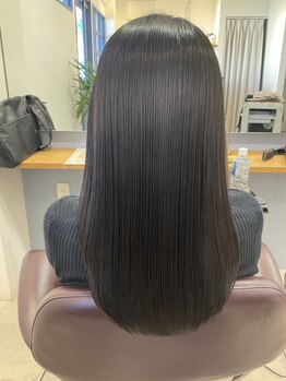 リノス(LinoS.)の写真/【紫外線ダメージ対策】酵素トリートメントで柔らかしっとり艶のある髪へ。ハリやコシを与え健やかに導く。
