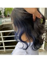 ベレッタ ネヤガワ(veretta. neyagawa)&nbsp;イヤリングカラー/インナーカラー/パープル/ネイビー/ブルー