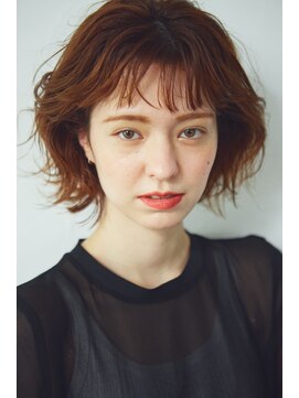 エクファ ヘア オリジン(ex-fa hair origin) 黒髪カタロググレーベージュレイヤーロングアッシュカラー