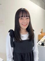 シュク 高円寺(SYUK)&nbsp;kanna【高円寺中野】顔周りレイヤー/顔周りカット/ミディアム