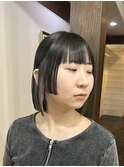 姫カットボブ