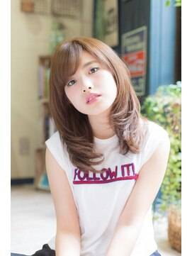 メンズアンドレディース モテナ ナチュラルストレート ベージュ系カラー【モテナ 豊田 浄水】