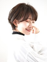 インセプション 銀座(INCEPTION)&nbsp;切りっぱなしショート・ボブ/絶壁解消/前髪なし/40代/30代/丸顔