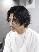 アンサー 渋谷(ANSWER)&nbsp;渋谷強めツイストスパイラルパーマスパイラルパーマサーフカール