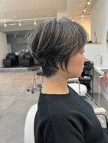 アルトル 池袋2nd(altru)&nbsp;◇大人可愛い20代30代40代50代前下がりショートボブ丸みショート