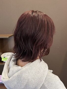 グランドレイ 杉並下井草店(GRAND re-i) ミディアムレイヤー×暖色カラー