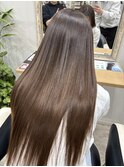 髪質改善ストレート
