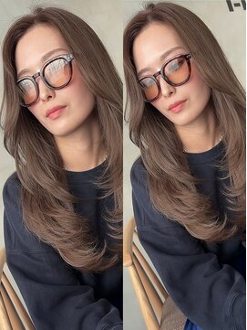 オモチャ(OMOCHA) 抜け感ツヤロングで美人度UP