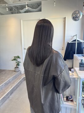 ロカ 表参道(loka) オリーブブラウン[表参道/ブリーチ/ハイライト]Mai