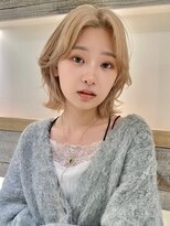 シェノン バイ アランスミシー 表参道(CHAINON by Alan smithee)&nbsp;表参道/クラゲヘアー/オリーブグレー/小顔/ココアベージュ/渋谷