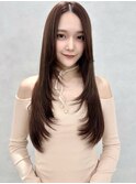 三鷹レイヤーカット韓国ダブルカラー顔周り前髪カットボブ
