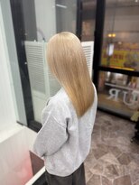 ヘアースマイルクー(HAIR SMILE COEUR) 【SAYAKA】ハイトーンベージュ