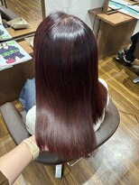 アミカ シーモール店(Amica)&nbsp;赤髪ヘア