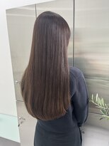 イル 天神西通り店(ill) 透明感◎アッシュブラウン/大人ストレート/髪質改善