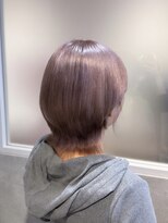 ナチュラル 渋谷店(Natural)&nbsp;ラベンダーピンク／ダブルカラー／ブリーチ／髪質改善