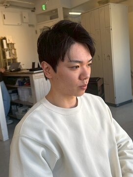 メンズカット バイ ソイクフ(メンズカット by SOY-KUFU) 20代30代40代◎似合わせカット刈り上げセンターパートショート
