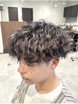 ビューネオ(VIEW NEO) 波巻きパーマ/メンズパーマ50代/メンズパーマ40代/谷町四丁目