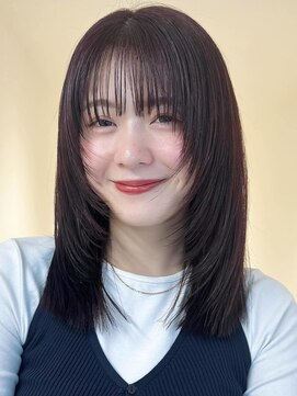 アイトーキョーエス 渋谷(AI TOKYO S) レイヤーボブ/オリーブベージュ/結べるボブ