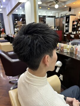 シャンプーボーイアネックス(SHAMPOO BOY Annex) スパイキーショート　刈り上げ　佐世保