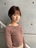 【西條指定】透明感カラー+炭酸泉　￥7,700→￥6,600