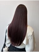 チェリーレッド暖色カラーボルドーワインレッド春カラー