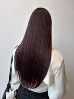 ロックス バイ マグ 松本(rocks BY MAG)&nbsp;チェリーレッド暖色カラーボルドーワインレッド春カラー