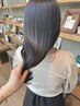 【平日】カット+透明感カラー+髪質改善トリートメント/ホームケア付き