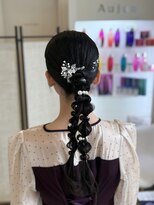 ルシードスタイル ムースユイット(LUCIDO STYLE mousse8) 【ヘアアレンジ】 ポニーアレンジ