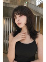 ヒール 銀座(heel)&nbsp;小顔に見せる/顔周りマッシュレイヤーカット