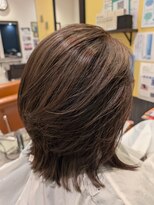 スリービープラス(3beplus)&nbsp;秋色ココアカラー♪　大人女性にお勧め！ネオウルフスタイル☆彡