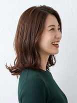 と和 巣鴨&nbsp;髪質改善・白髪染め対応/大人艶くびれレイヤーミディ