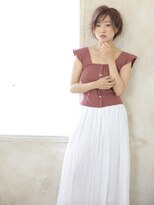 アビエクレール 河内花園(abije claire)&nbsp;小顔ひし形ショートボブvol.2