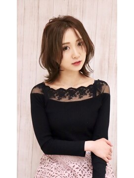 ソファ ヘア 仙台(Sofa) 【Sofa】ミディアムレイヤー【Sofa仙台/髪質改善/oggiotto】