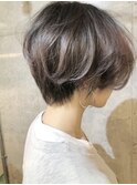 プラチナカラー☆ショートボブ