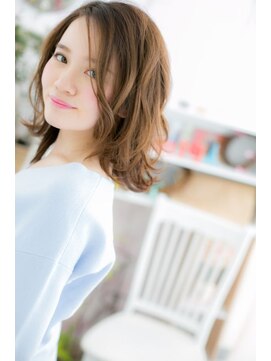 ヘアアンドビューティー ミック(Hair & Beauty miq) 大人カジュアル♪ふわミディa