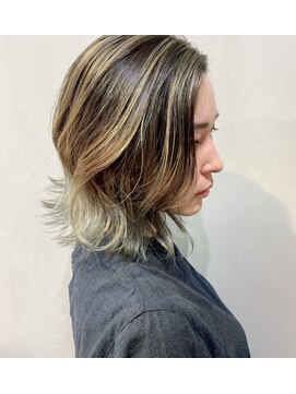 コンパス(COMPASS) バレイヤージュデザインカラー