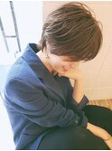 暗めカラーのクールショート【middle】野村恵子