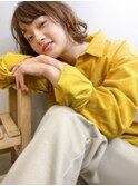 【COTAN】レイヤーボブ*ライトベージュ《田中》