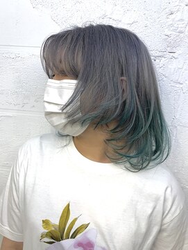 ヒート バイ アンカットラウンジ 渋谷(HEAT by UNCUT&LOUNGE) ○ダブルカラー/インナーカラー/ケアブリーチ/ハイライト[渋谷