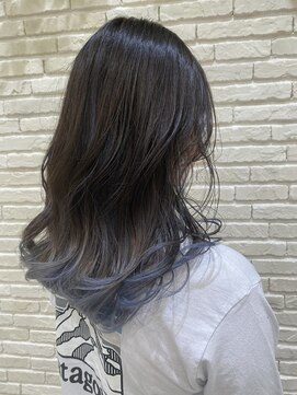 ヘアーズ 住吉店(HAIRZ) 《HAIRZ》大岩真弓☆冬(^^)！ブルーグレー！