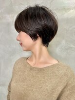 ロンドプロフィール 浦和(Lond profil)&nbsp;Lond.海気　色気大人ショート　グレージュカラー