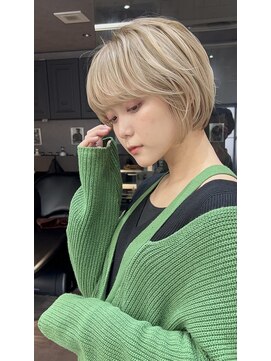 レーヴバイロンド 仙台(Reve by Lond) ショート ショートボブ ブリーチ ケアブリーチ